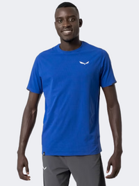 Salewa Pedroc Dry  Men Hiking T-Shirt Blue
