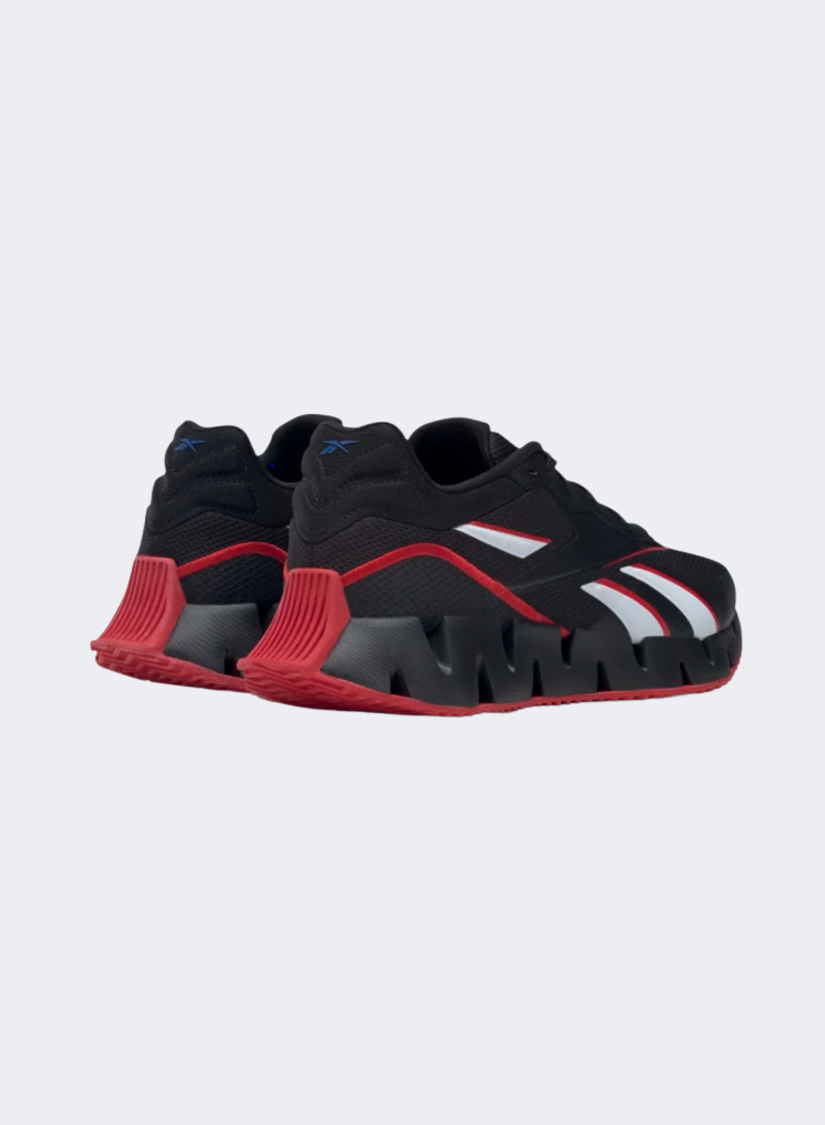 Reebok running shoes sales black and red