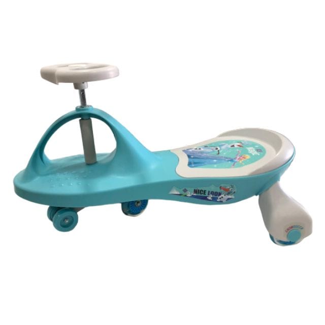 All In Baby Swing Car Bl Princess Wheel+Lgt Kids Outdoor Blue Msc19-40 6859
