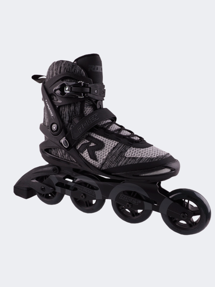 Roces Rosca Salt-N-Pepa Unisex Skating Roller Skates Black/Grey
