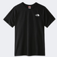 The North Face Short Sleeve Men Lifestyle T-Shirt Black