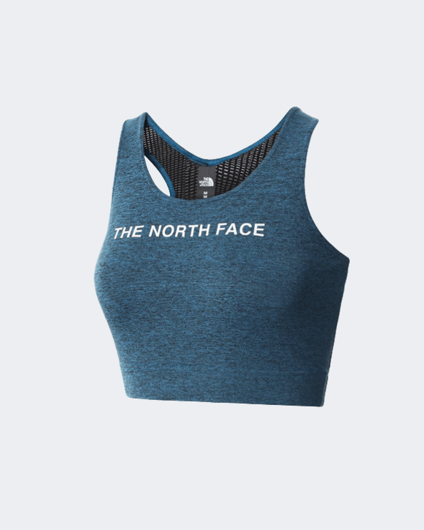 The North Face Mountain Athletics Tanklette Women Training Tank Banff Blue Nf0A5If9-5W81