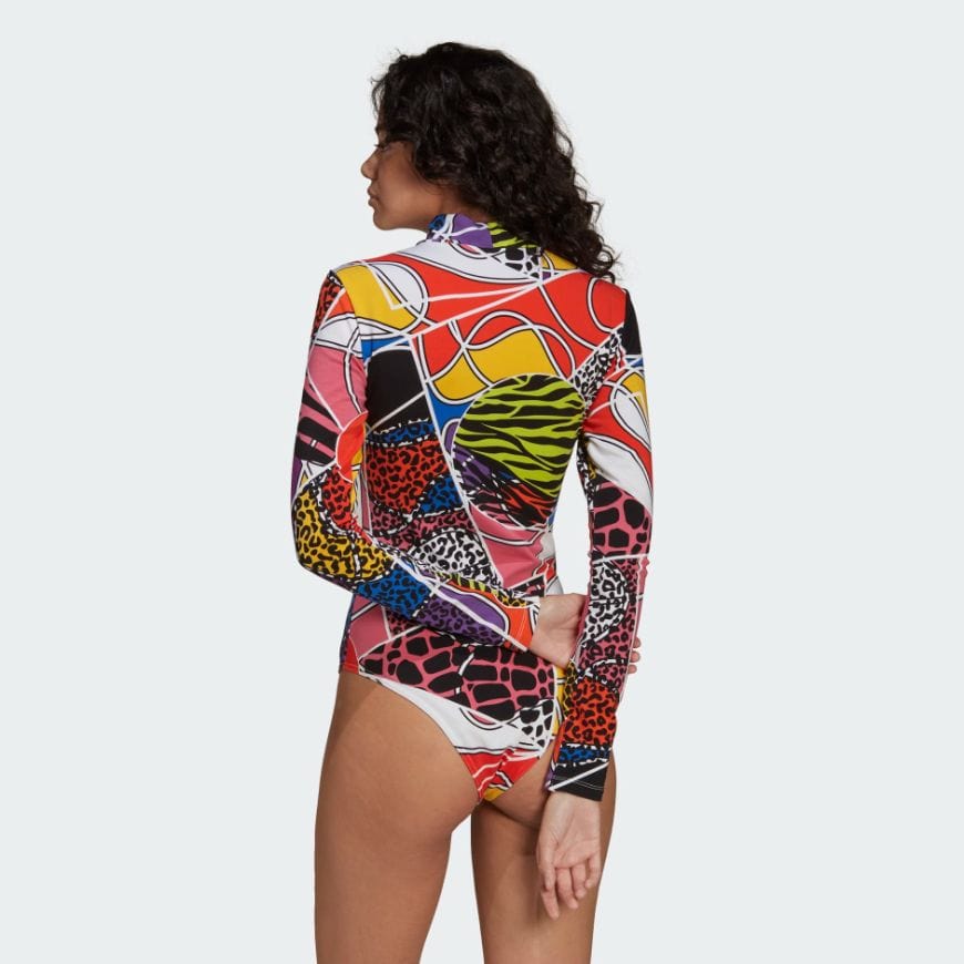 Adidas store bodysuit multicolor