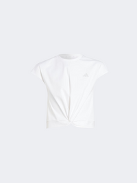 Adidas Yoga Kids-Girls Sportswear T-Shirt White/Grey