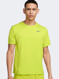 Nike Miler Men Running T-Shirt Bright Cactus/Silver