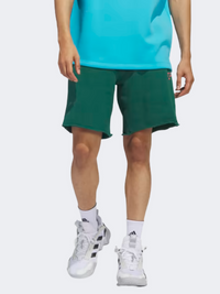 Adidas Trae Winterized Men Basketball Short Dark Green