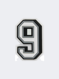 Crocs Number 9 Unisex Lifestyle Pins Black/White