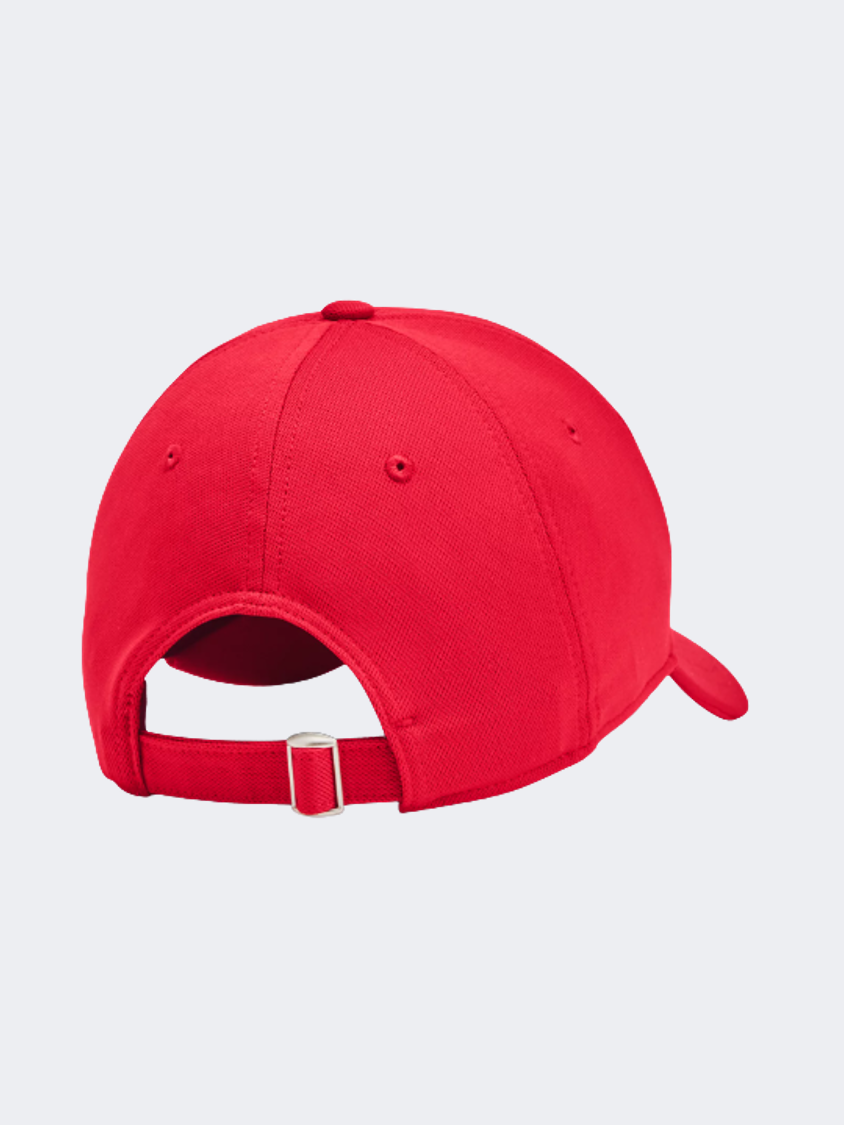 Under armour top red cap