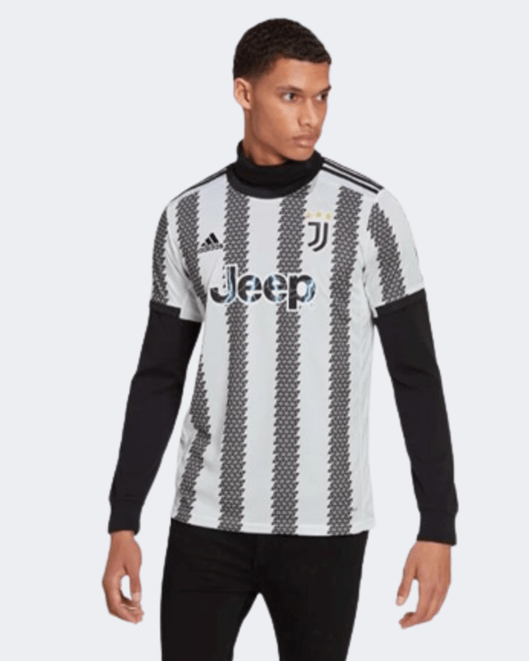 Adidas Juventus 22/23 Home Men Football T-Shirt White/Black H38907
