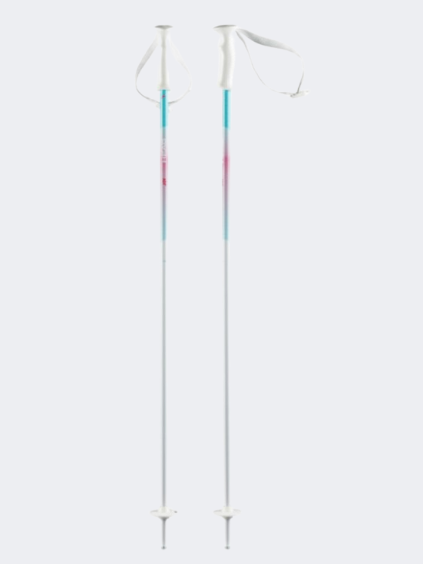 Head Joy Kids Skiing Pole White/Turquoise/ Pink