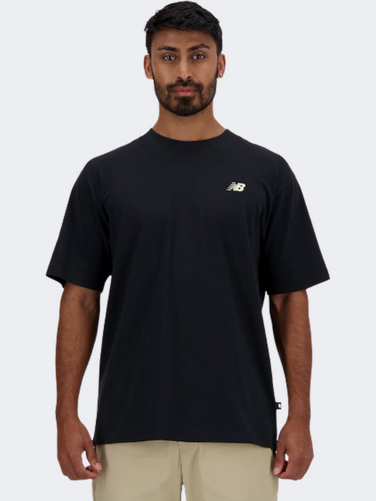 New Balance Runners Men Lifestyle T-Shirt Black