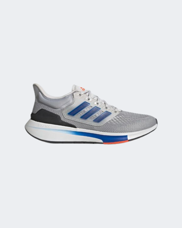 Adidas Eq21 Men Running Shoes Silver/Blue Gy2195