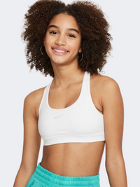 Nike Swoosh Girls Lifestyle Bra White/Platinum
