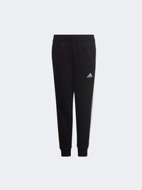 Adidas Essential 3S Kids-Unisex Sportswear Pant Black/White