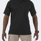 5-11 Men&#39;s Tactical 71049-19 Performance S/S Black Polo Short Sleeve