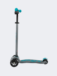 Micro Maxi Deluxe Pro Kids Skating Scooter Grey/Aqua
