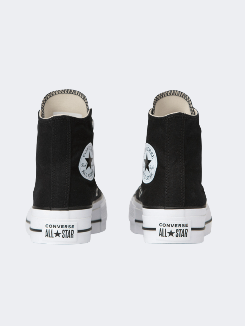 Converse Chuck Taylor Lift High Tops Women Lifestyle Shoes Black/White