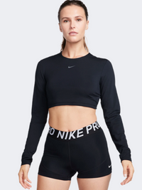 Nike Pro Women Training Long Sleeve Black/Iron Grey