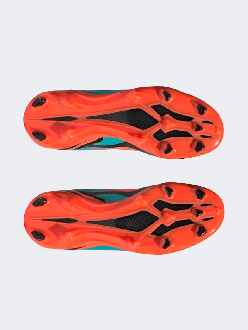 Adidas X Speedportal Messi.3 Firm Ground Kids Football Shoes Orange/Mint