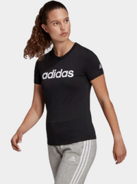 Adidas Essentials Women Lifestyle T-Shirt Black/White