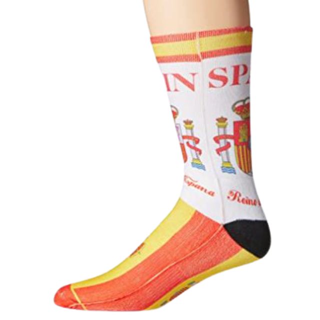 Odd Sox Osunolspai Unisex Lifestyle Sock Yellow/Red