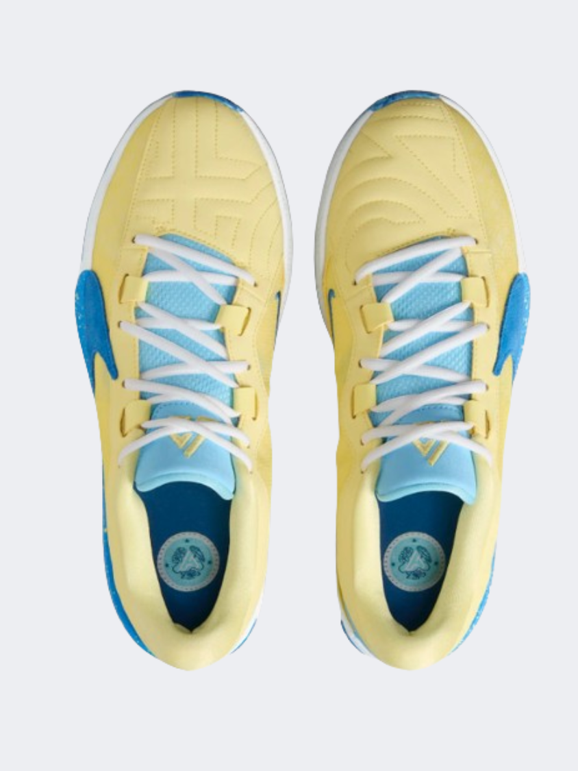 Nike Zoom Freak 5 Men Basketball Espadrilles Yellow/White/Blue