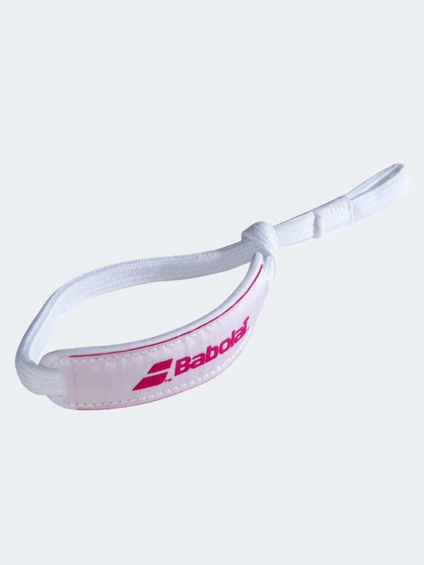 Babolat Wrist Strap Padel Band White/Pink