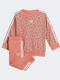 Adidas Crew Baby-Girls Original Suit Wonder Mauve/White