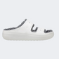 Crocs Classic Cozzzy Unisex Lifestyle Slippers White/Grey 207446-100