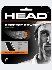 Head Perfect Power Squash Strings Black