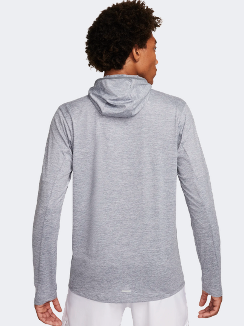 Nike One Dri-Fit Men Running Hoody Grey/Reflective Silver