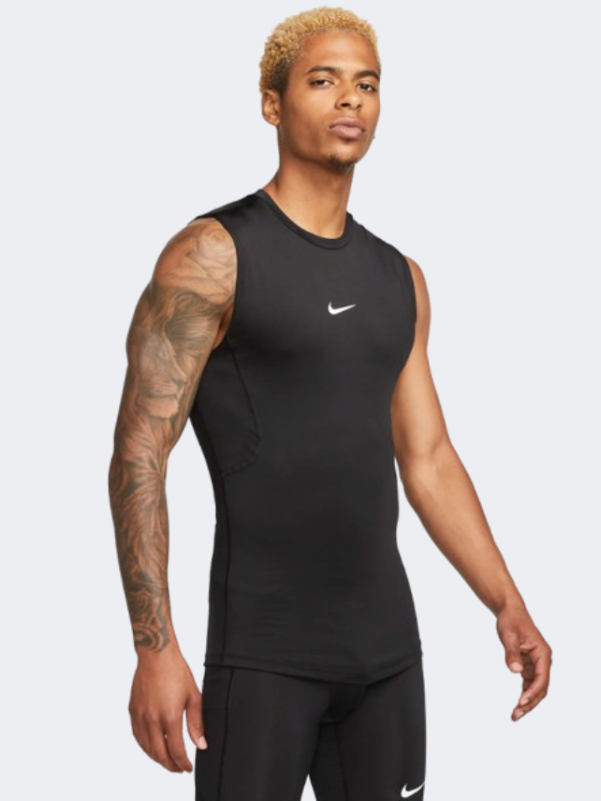 Nike Pro Men Training Tank Black/White