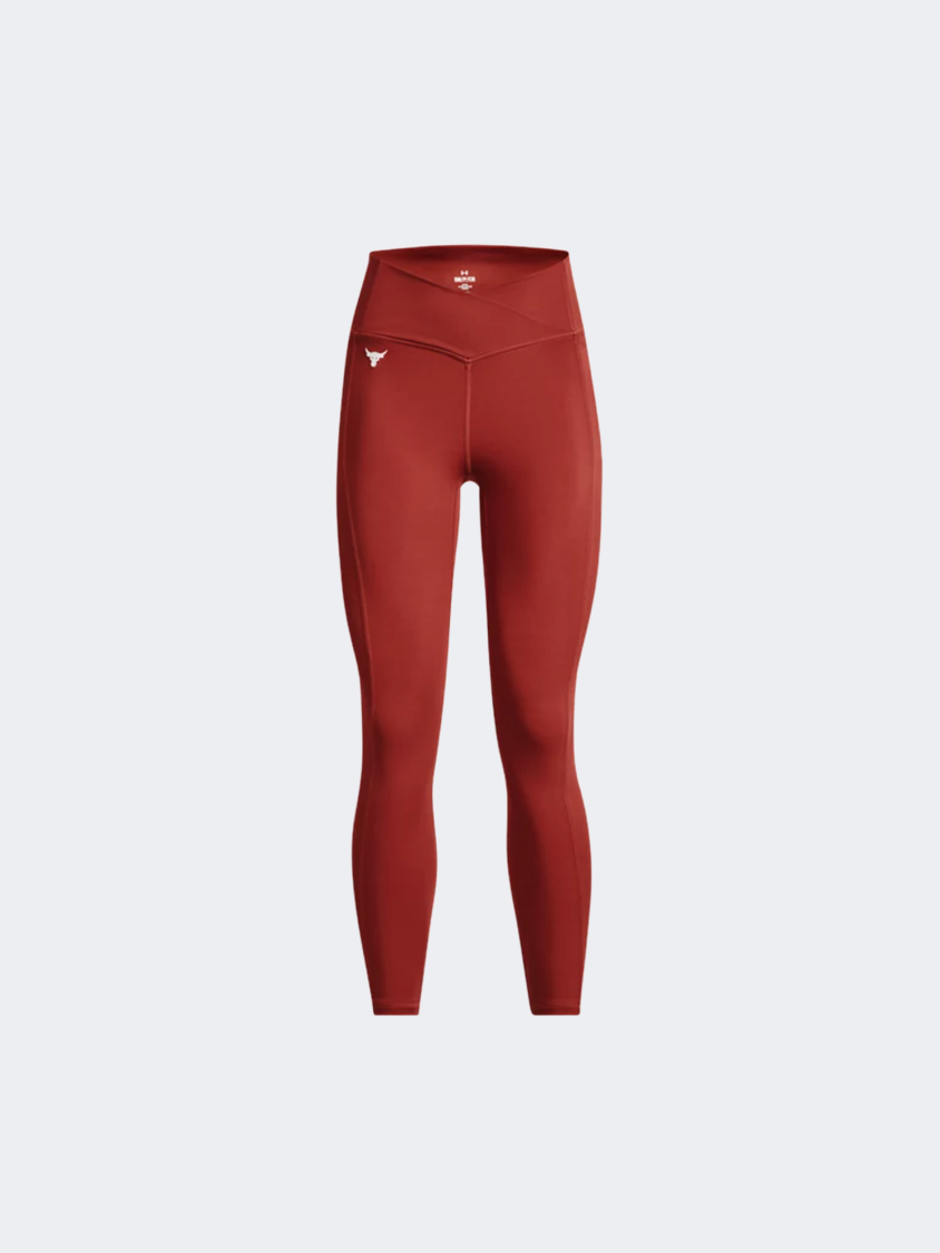 Under Armour Project Rock Crossover Women Training Tight Heritage Red