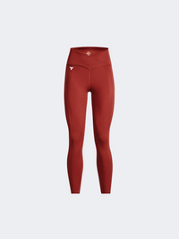 Under Armour Project Rock Crossover Women Training Tight Heritage Red