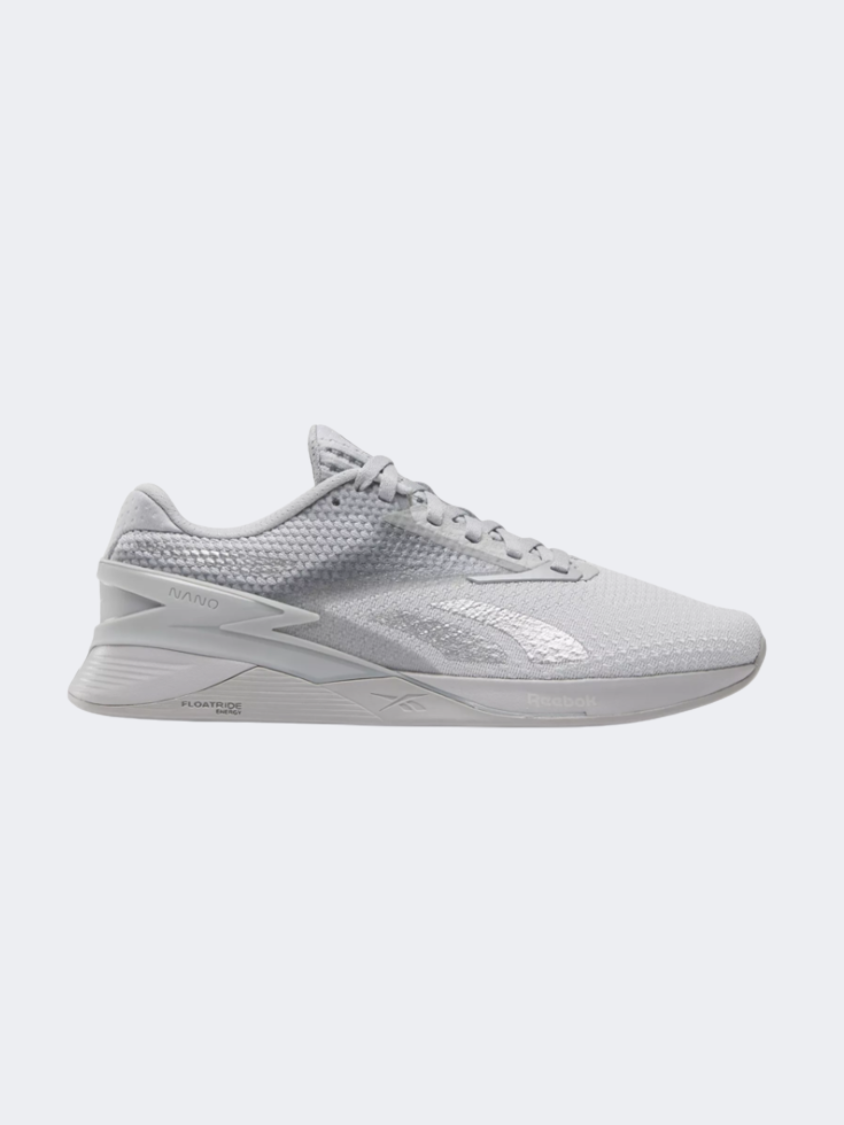 Reebok Nano X3 Women Training Shoes Grey/Silver