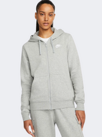 Nike Club Women Lifestyle Hoody Dark Grey/White