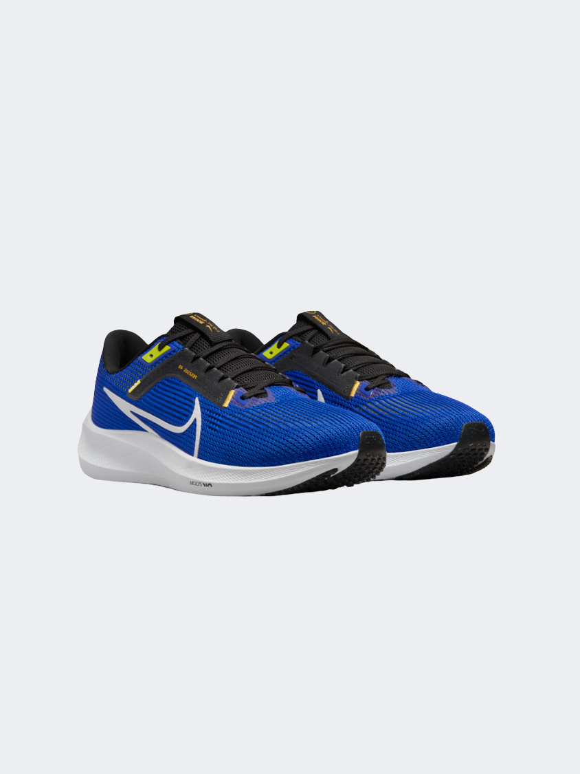 Nike Air Zoom Pegasus 40 Men Running Shoes Blue/Black/White