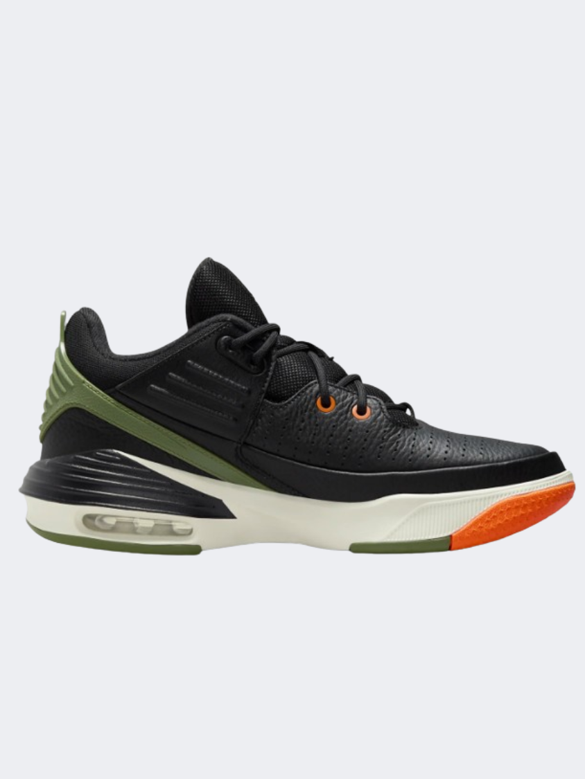 Nike Jordan Max Aura 5 Men Basketball Shoes Black/Sail/Olive