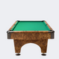 Fas Golden Billiard Pool Table Brown/Green