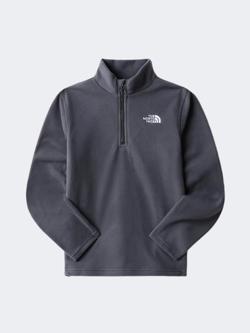 The North Face Glacier Fleece Girls Hiking Fleece Vanadis Grey