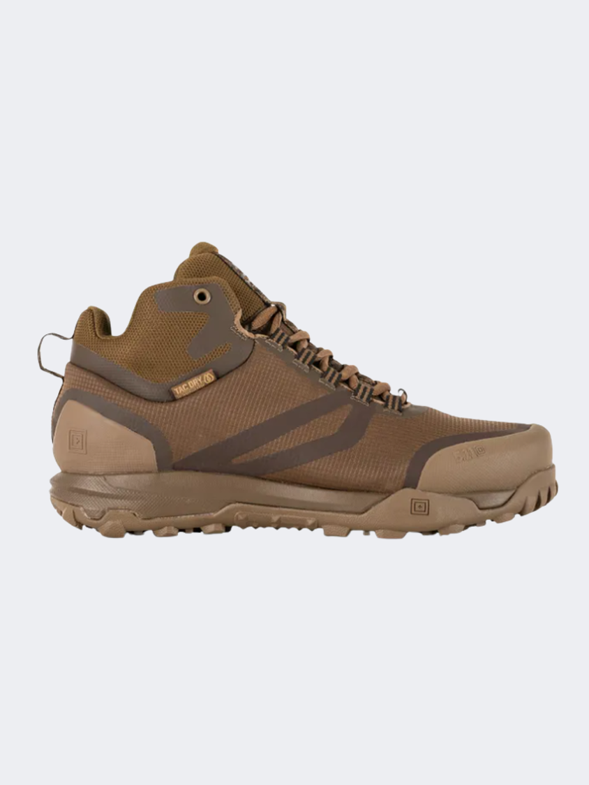 5-11 Brand A/T™ Mid Waterproof Men Tactical Shoes Dark Coyote