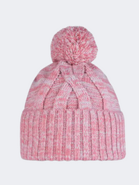 Buff Knitted Fleece Girls Lifestyle Beanie Blein Pale Pink