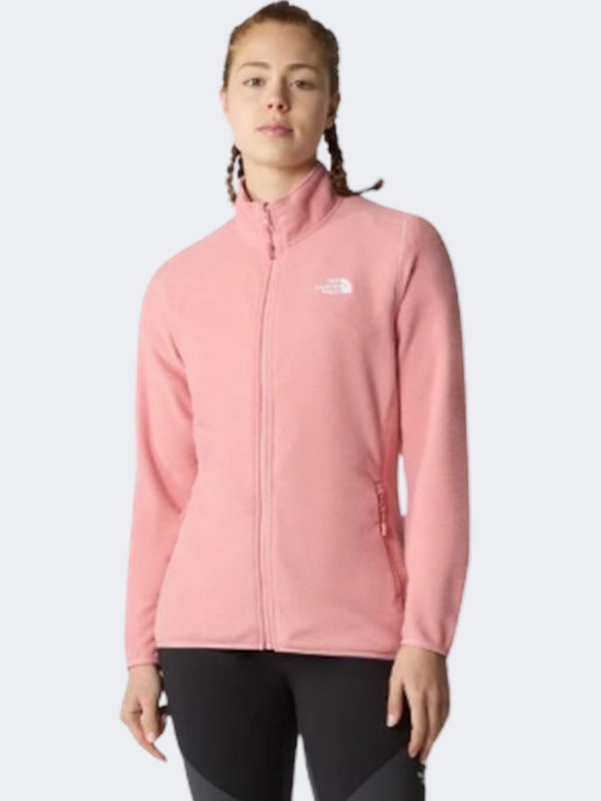 The North Face 100 Glacier Women Skiing Fleece Shady Rose