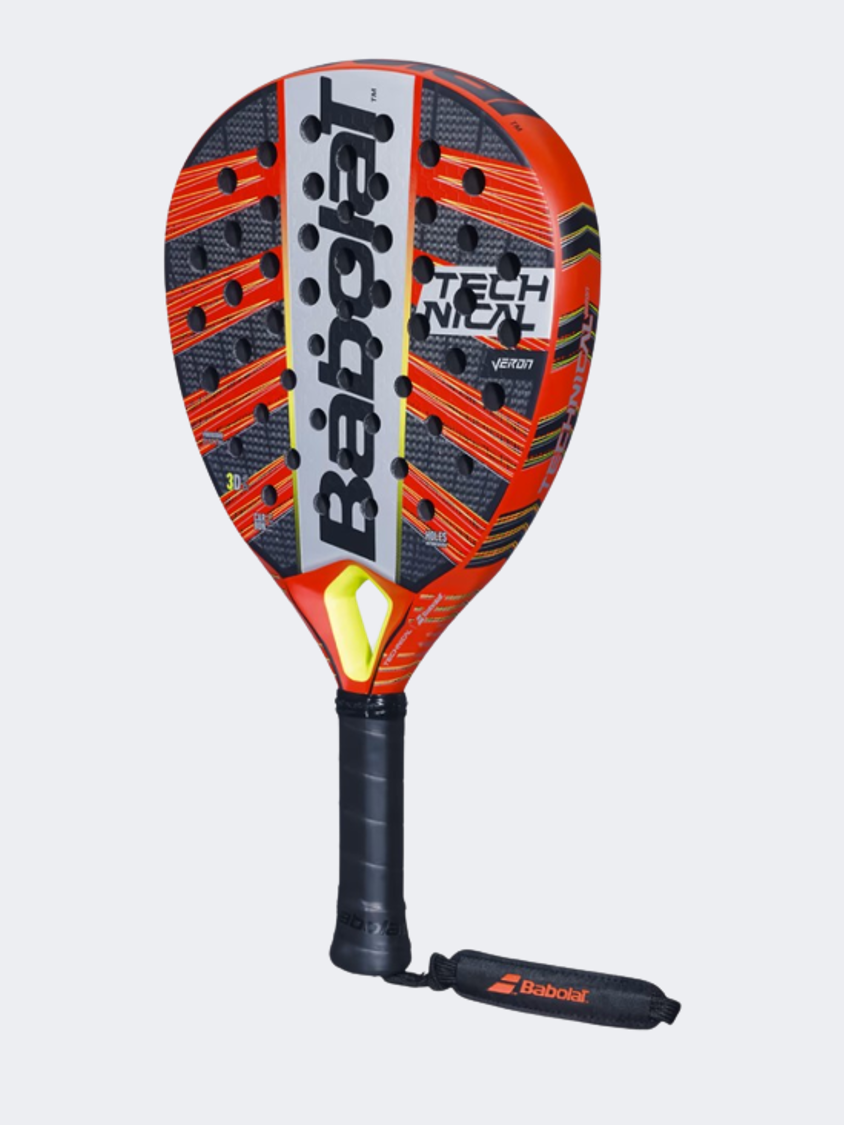 Babolat Technical Veron Padel Racquet Red Black White