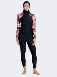 Zoggs Savannah Modesty Women Swim Monokini Black/Multi