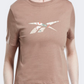 Reebok Graphic Women Training T-Shirt Brown