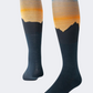 Stance Rising Jimmy Chin Snow Unisex Skiing Sock Navy/Orange/Black