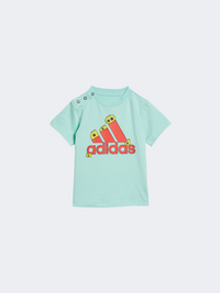 Adidas Lego Baby-Girls Sportswear T-Shirt Ice Green