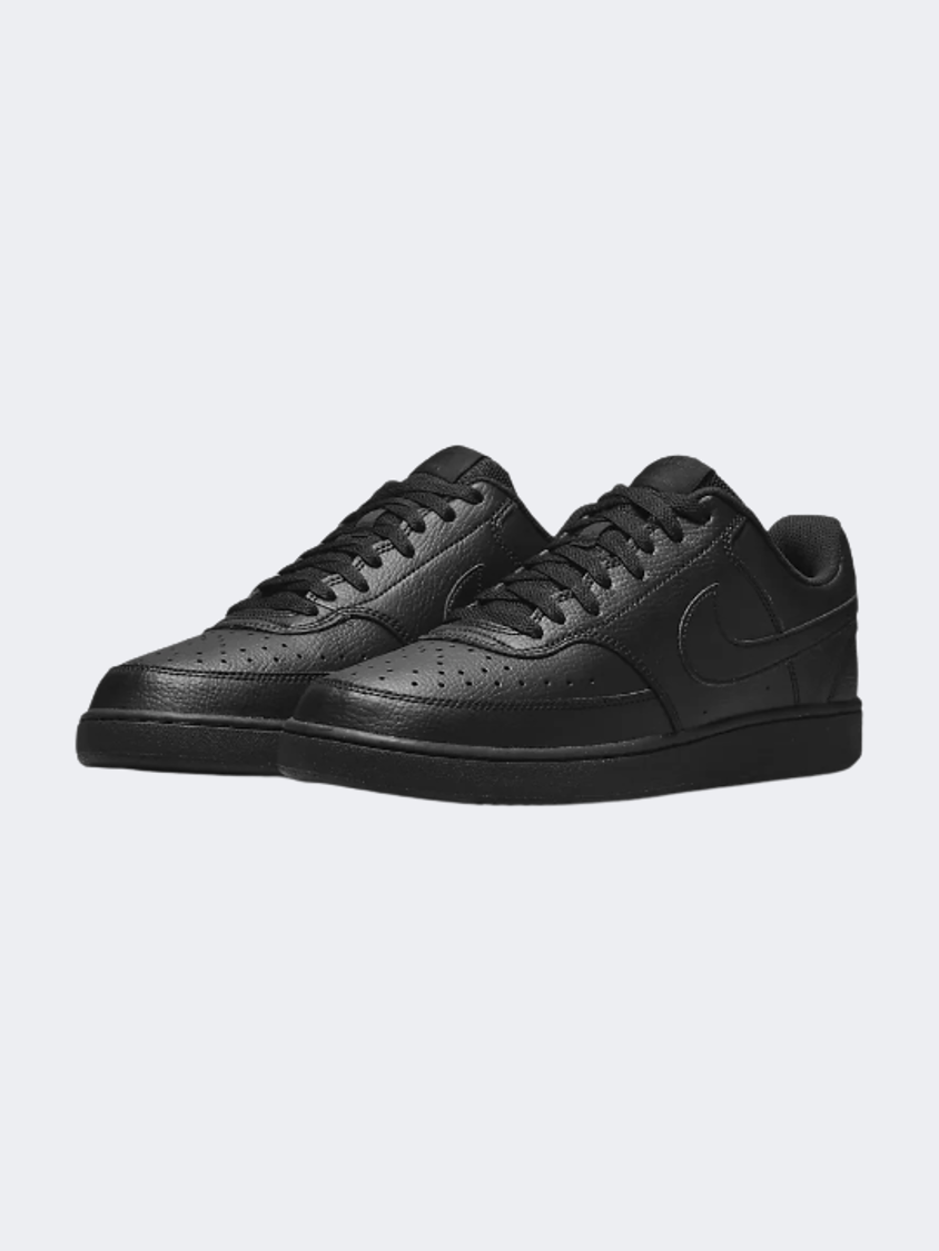 Nike Court Vision Low Next Nature Men Lifestyle Shoes Black