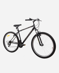Totem 27.5Inch Steel Unisex Biking Bike Black/Grey/Yellow Cha-2104